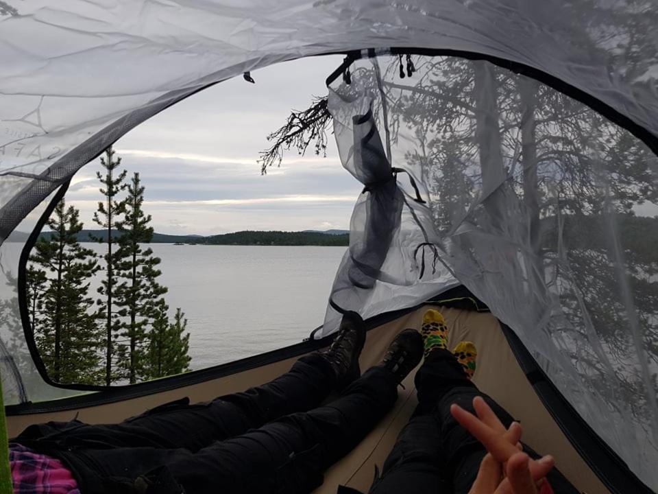 Aurora Camp Kurravaara Villa Ngoại thất bức ảnh