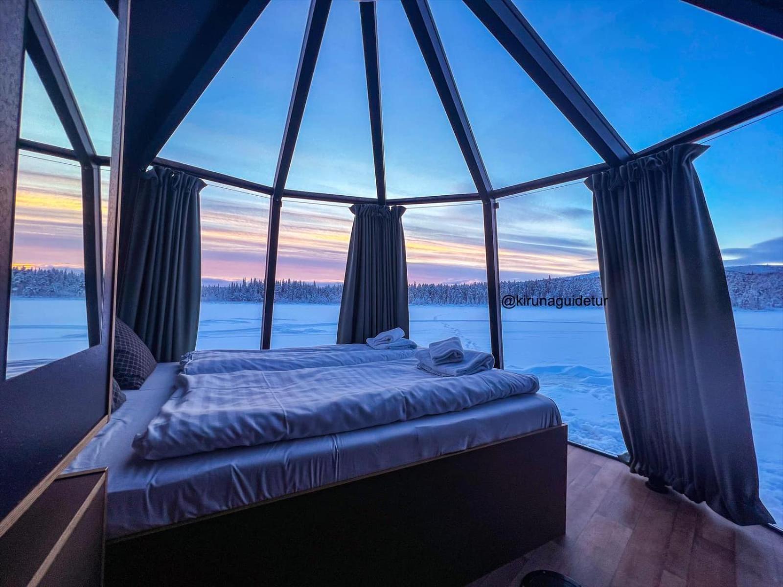 Aurora Camp Kurravaara Villa Ngoại thất bức ảnh