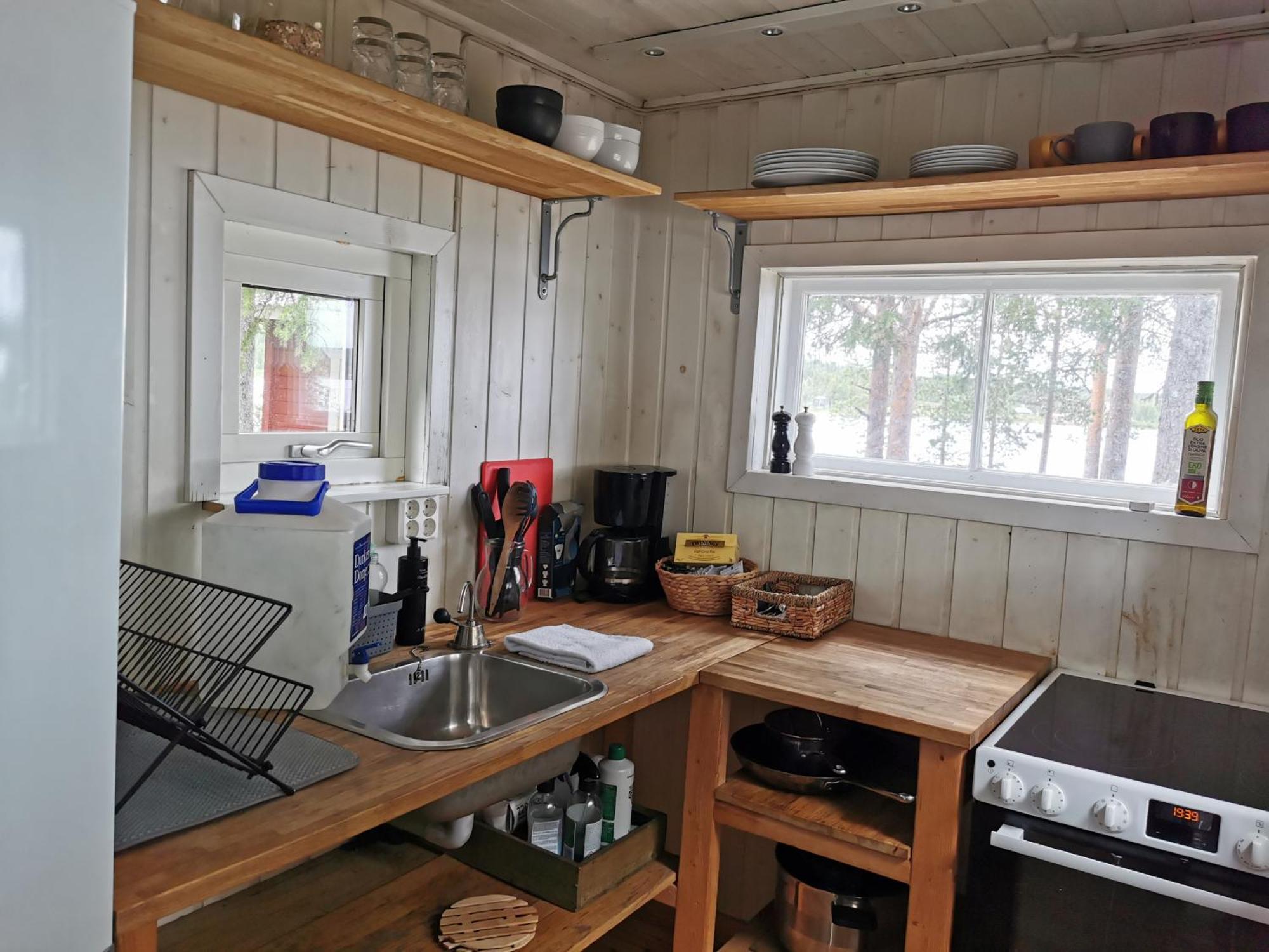 Aurora Camp Kurravaara Villa Ngoại thất bức ảnh
