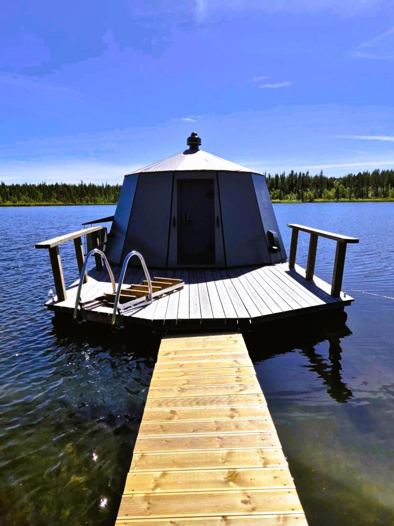Aurora Camp Kurravaara Villa Ngoại thất bức ảnh