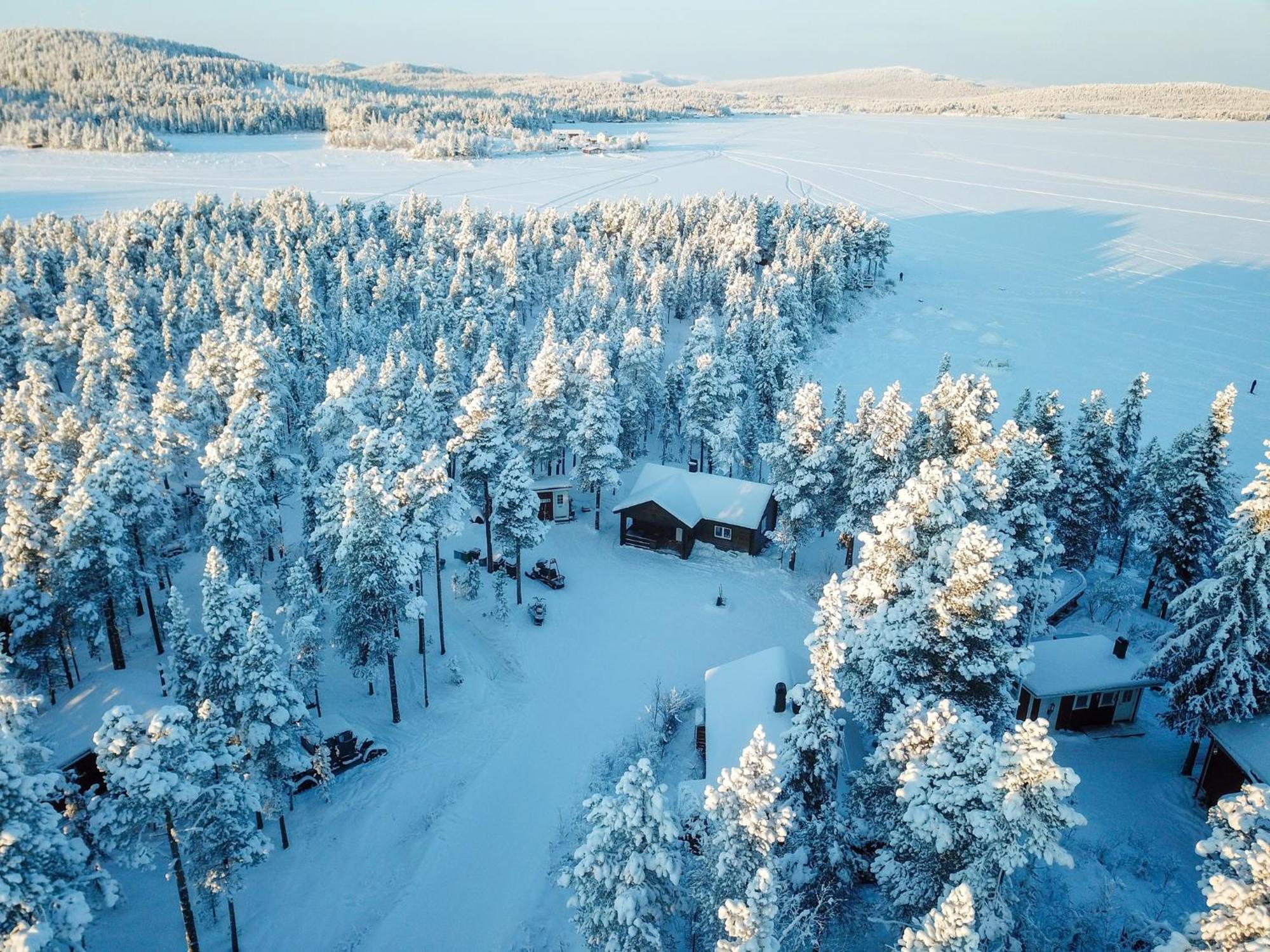 Aurora Camp Kurravaara Villa Ngoại thất bức ảnh
