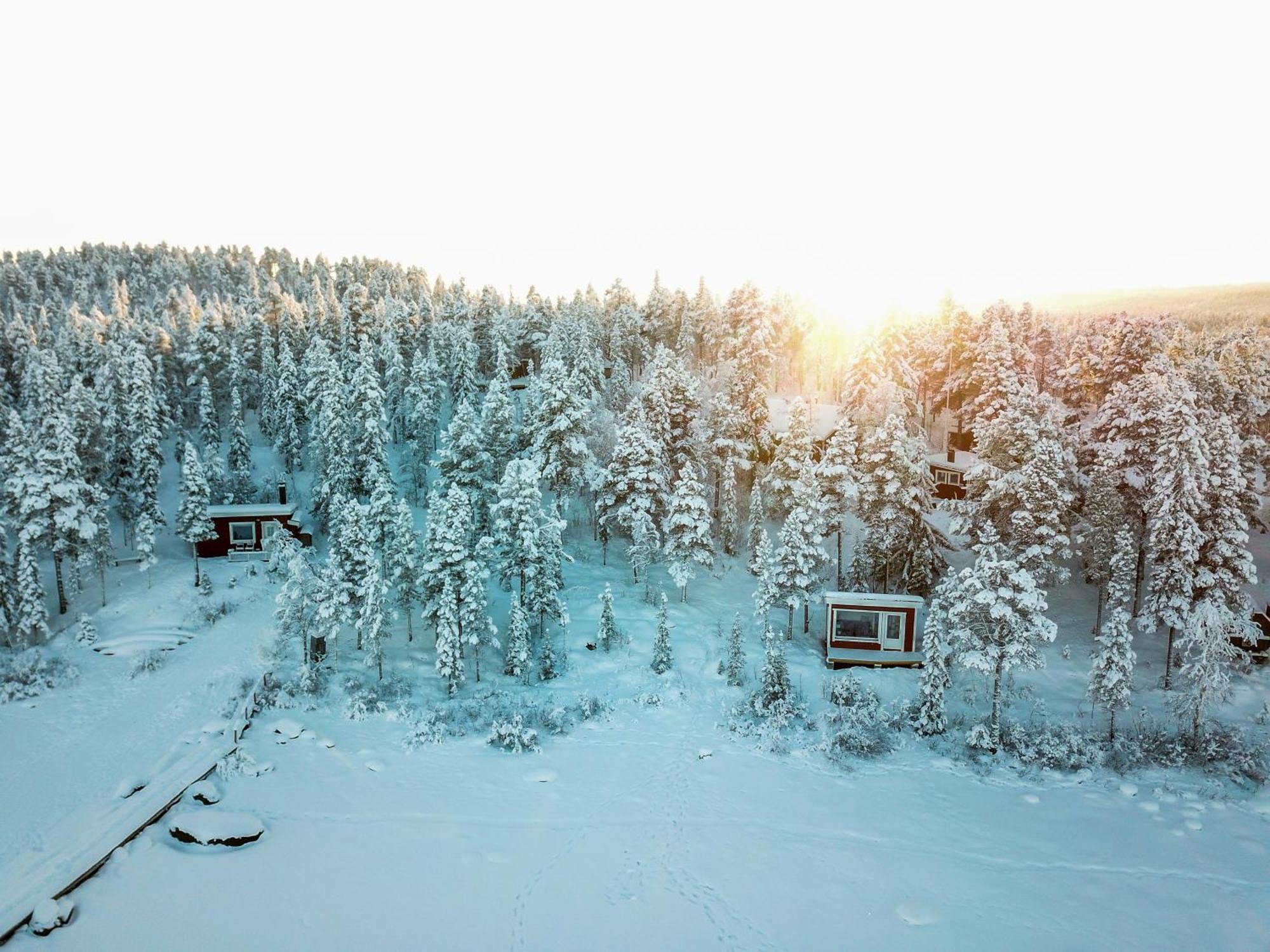 Aurora Camp Kurravaara Villa Ngoại thất bức ảnh