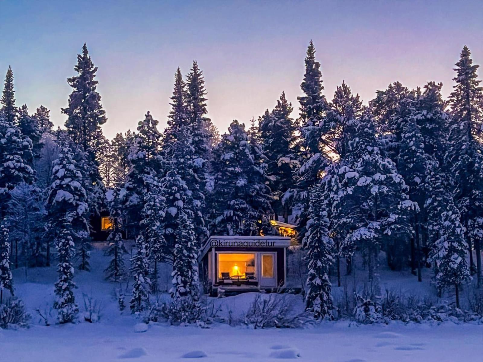 Aurora Camp Kurravaara Villa Ngoại thất bức ảnh