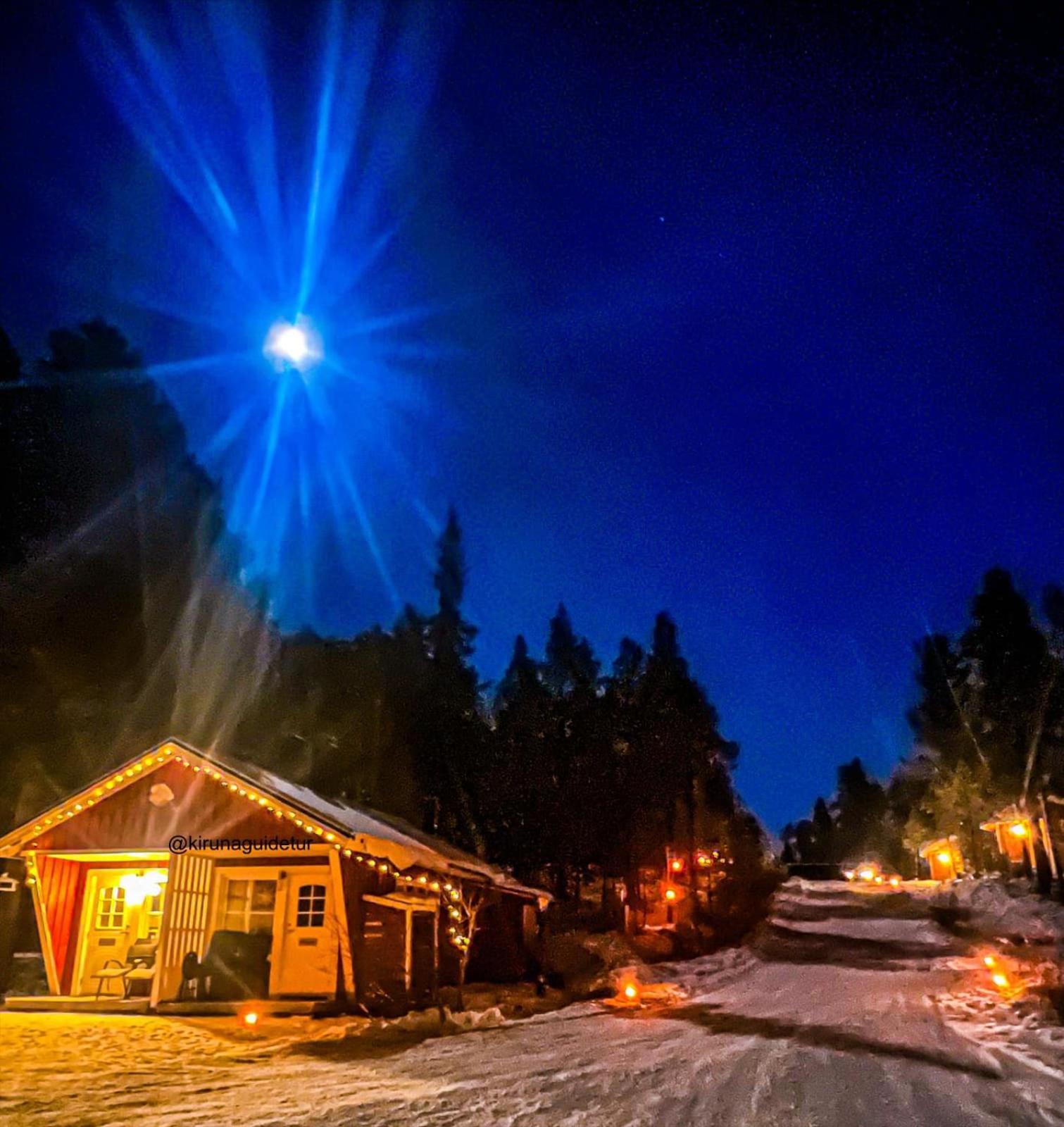 Aurora Camp Kurravaara Villa Ngoại thất bức ảnh