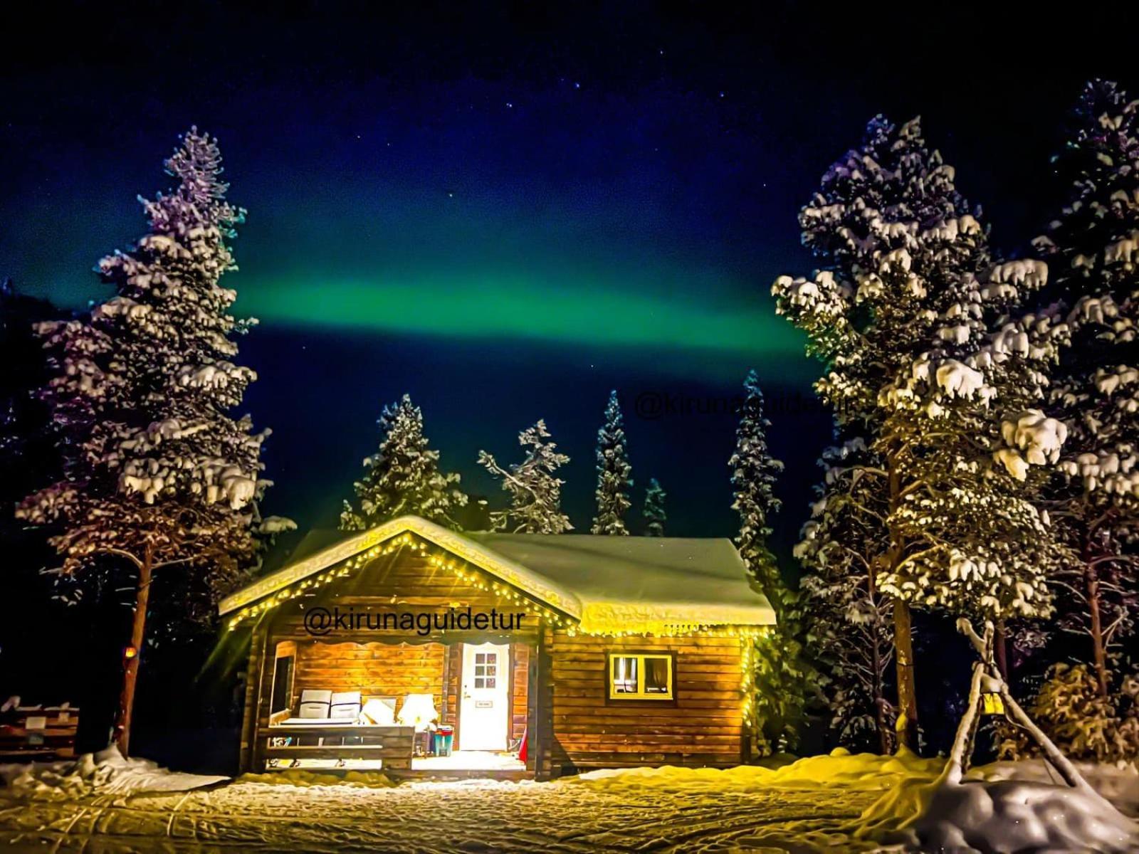 Aurora Camp Kurravaara Villa Ngoại thất bức ảnh