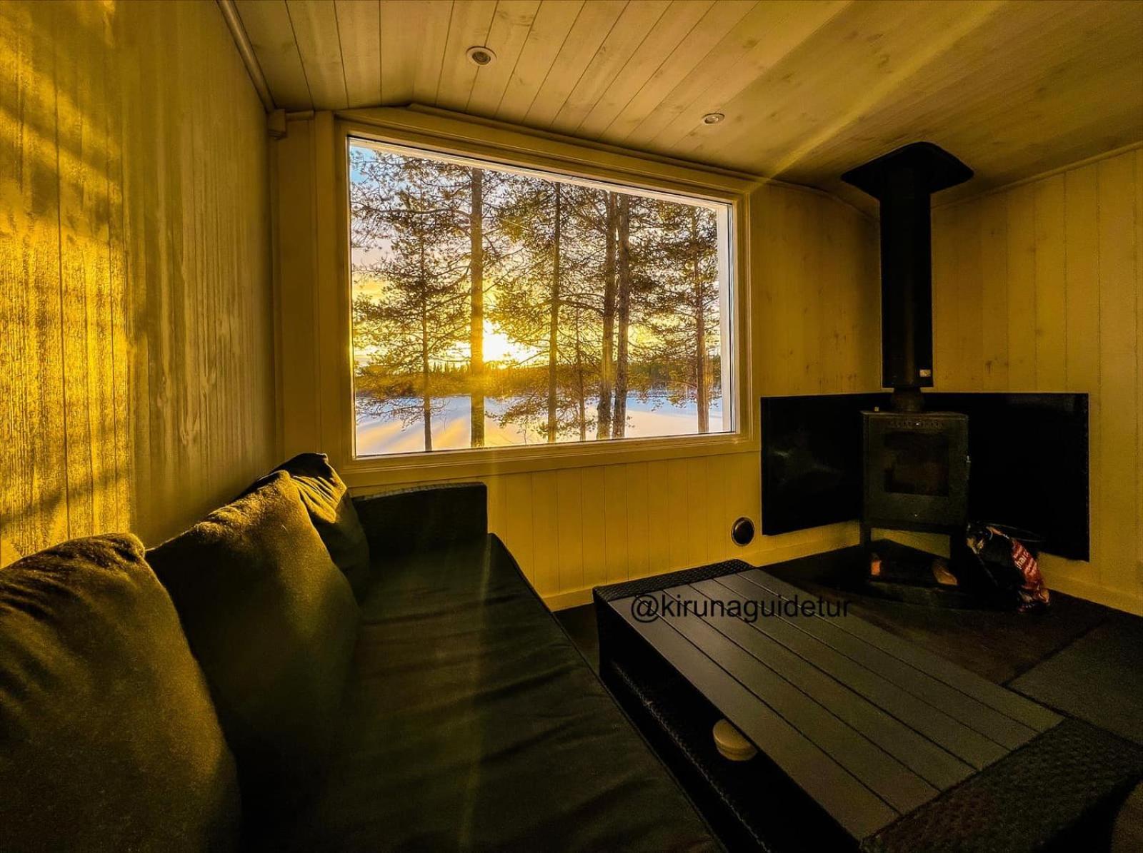 Aurora Camp Kurravaara Villa Ngoại thất bức ảnh